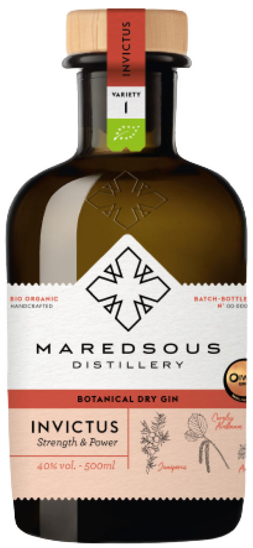 Maredsous Invictus Botanical Dry Gin Strength & Power