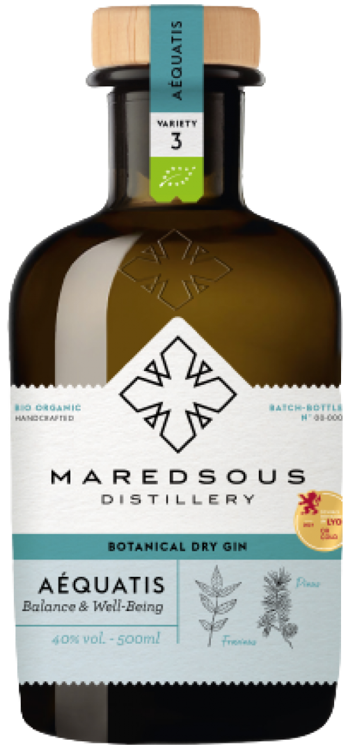 Maredsous Aéquatis Botanical Dry Gin Balance & Well-Being