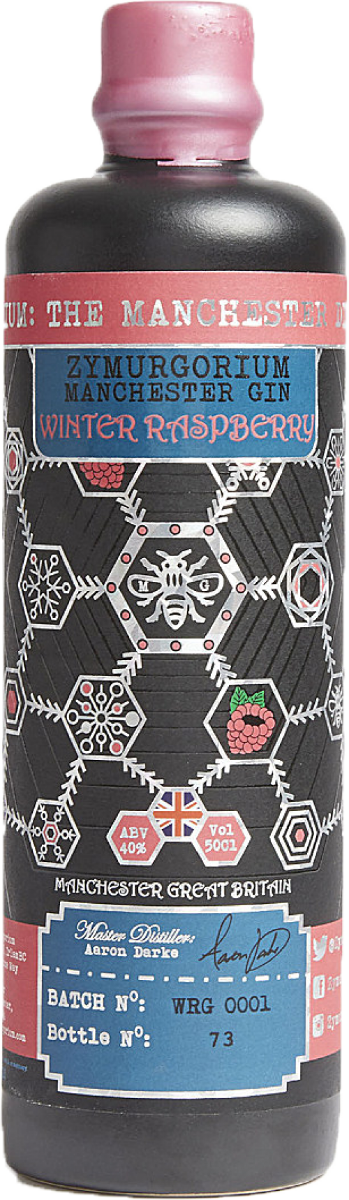 Zymurgorium Manchester Gin Winter Raspberry