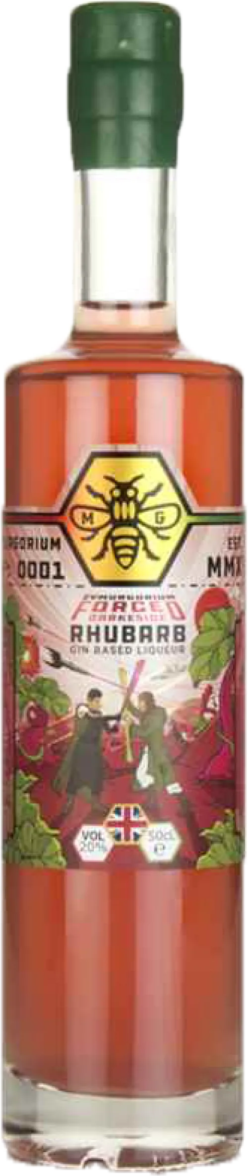 Zymurgorium Manchester Gin Liqueur Forced Darkeside Rhubarb