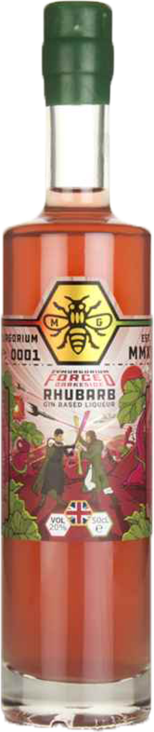 Zymurgorium Manchester Gin Liqueur Forced Darkeside Rhubarb