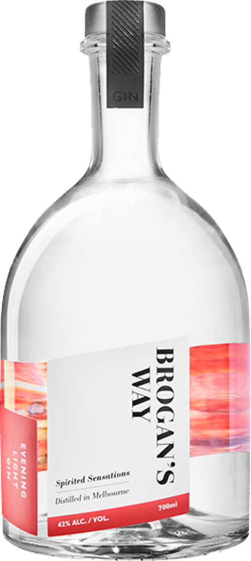 Brogan’s Way Evening Light Gin Australian New Age Gin