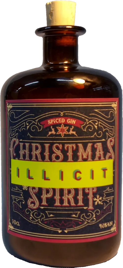 Illicit Christmas Spirit Spiced Gin