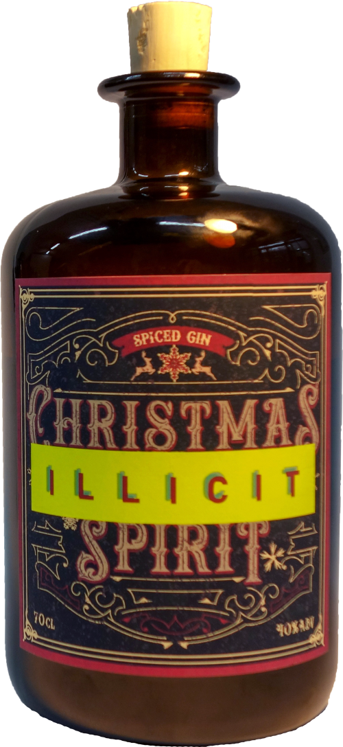 Illicit Christmas Spirit Spiced Gin