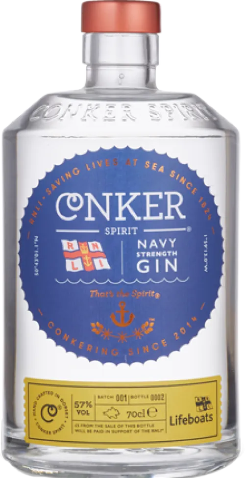 Conker RNLI Navy Strength Gin
