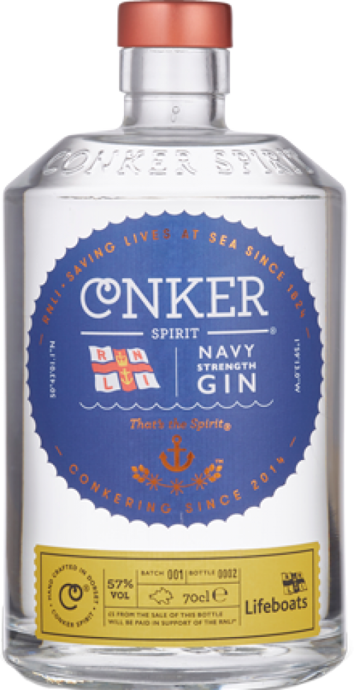 Conker RNLI Navy Strength Gin