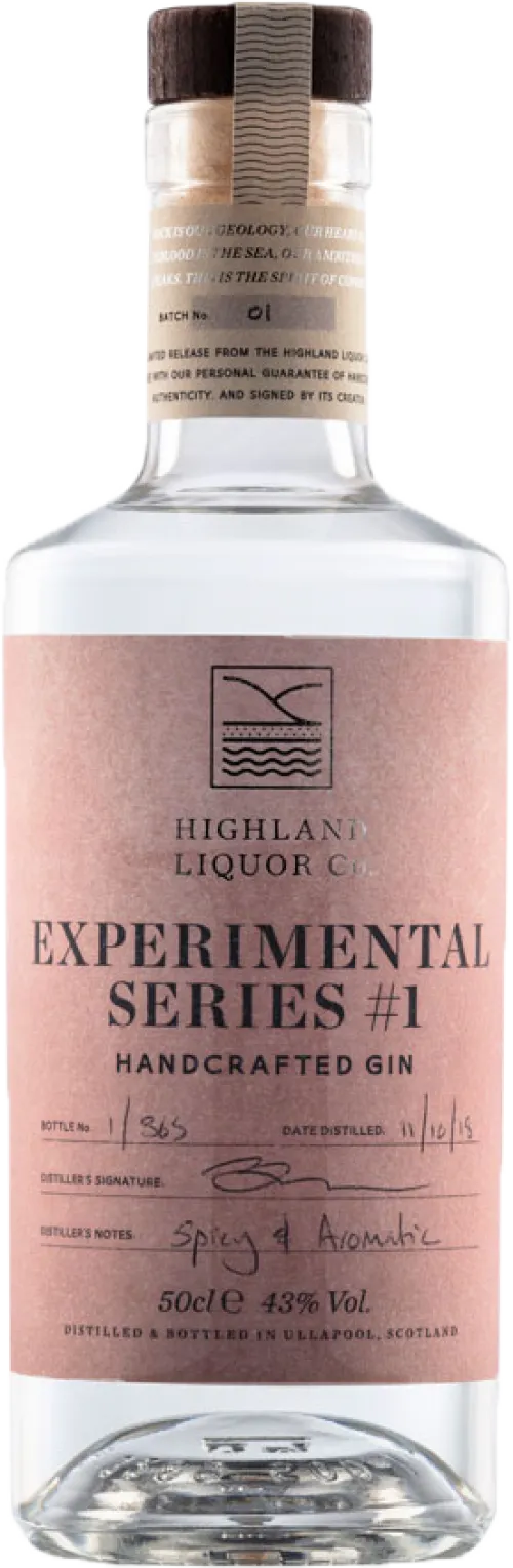 Highland Liquor Co. Experimental Series #1