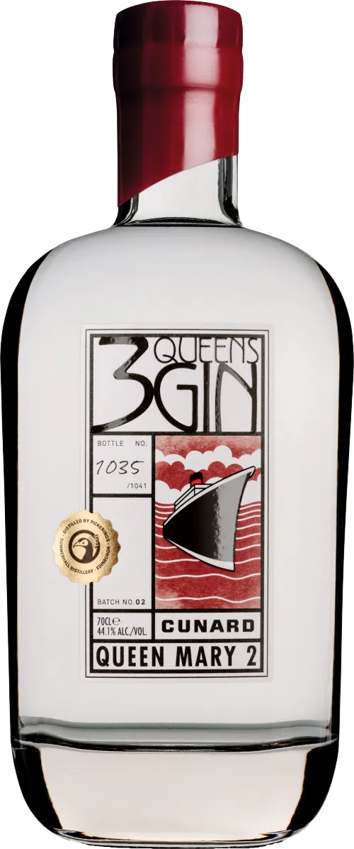 3 Queens Gin Queen Mary 2