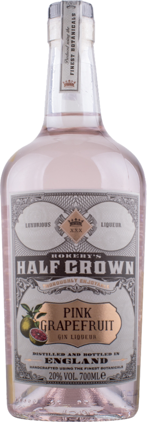 Rokeby’s Half Crown Pink Grapefruit Gin Liqueur