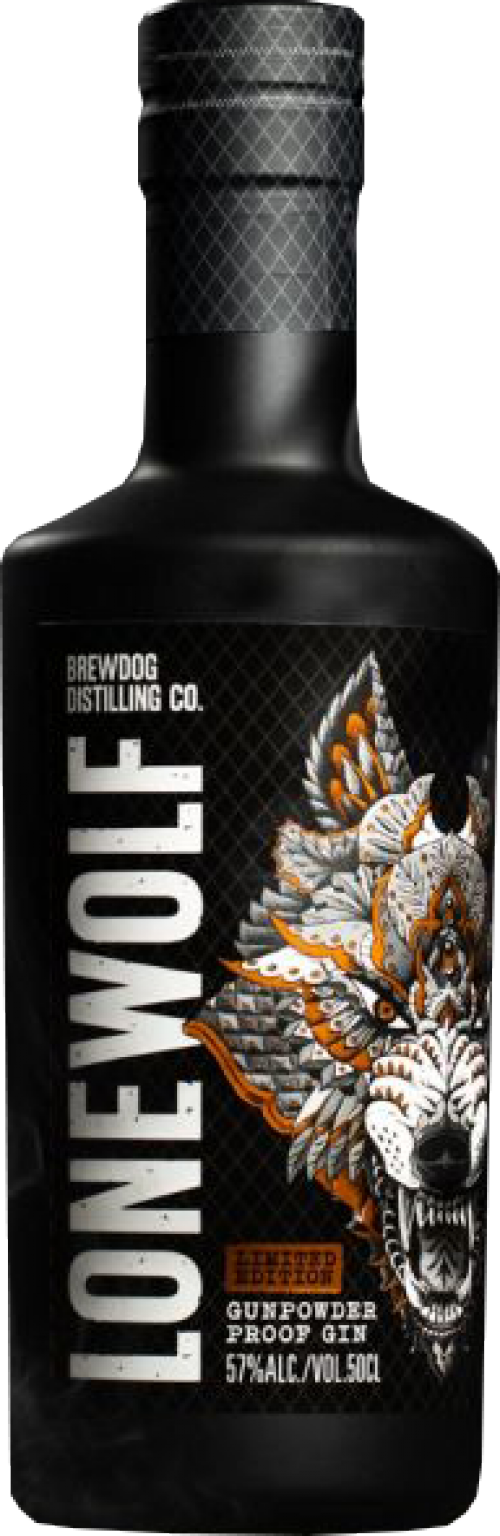 LoneWolf Gunpowder Gin Limited Edition
