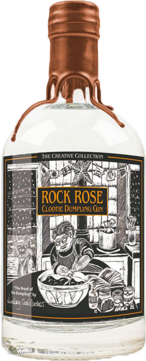 Rock Rose Clootie Dumpling Gin The Creative Collection