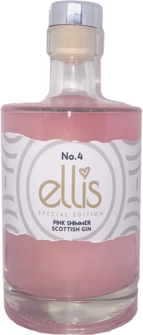 Ellis Scottish Gin No. 4 Pink Shimmer Special Edition Gin