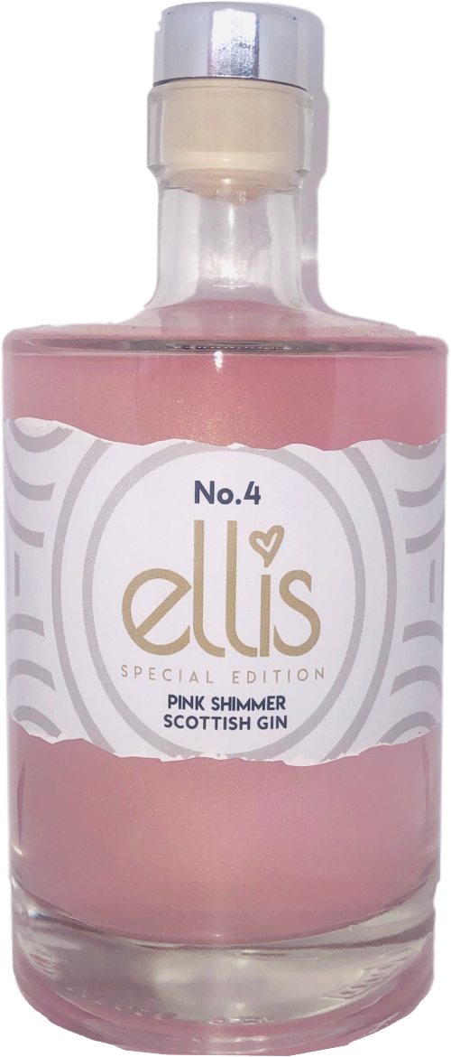 Ellis Scottish Gin No. 4 Pink Shimmer Special Edition Gin