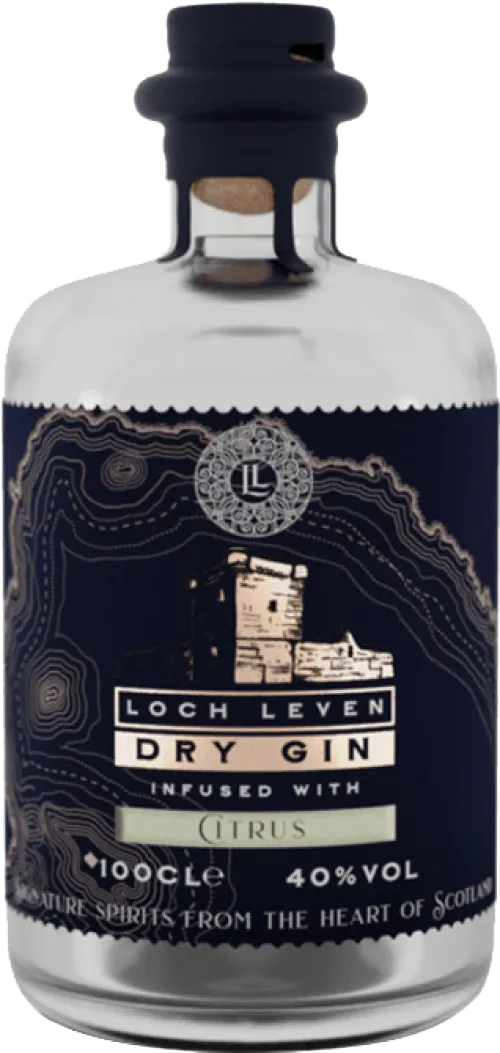 Loch Leven Dry Gin Infused With Citrus