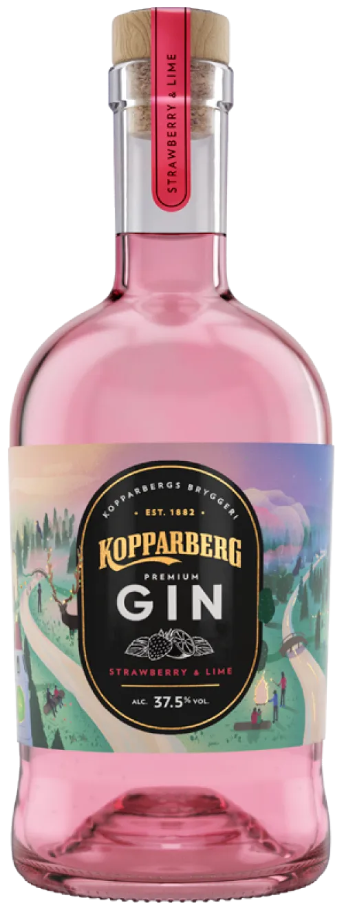 Kopparberg Premium Gin Strawberry & Lime