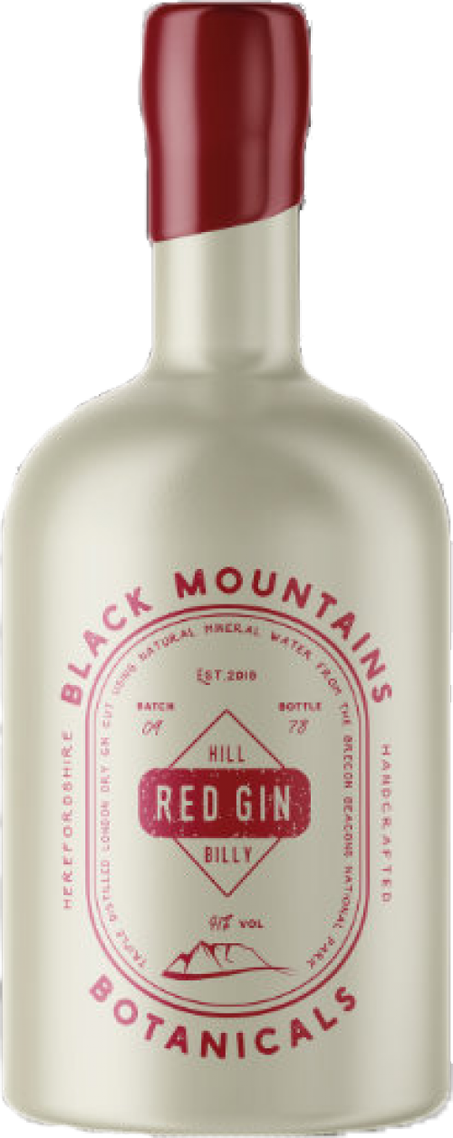 Hill Billy Red Gin By Black Mountain Botanicals
