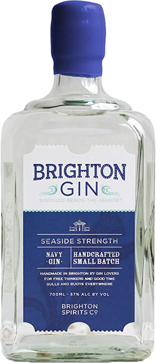 Brighton Gin Seaside Strength Navy Gin