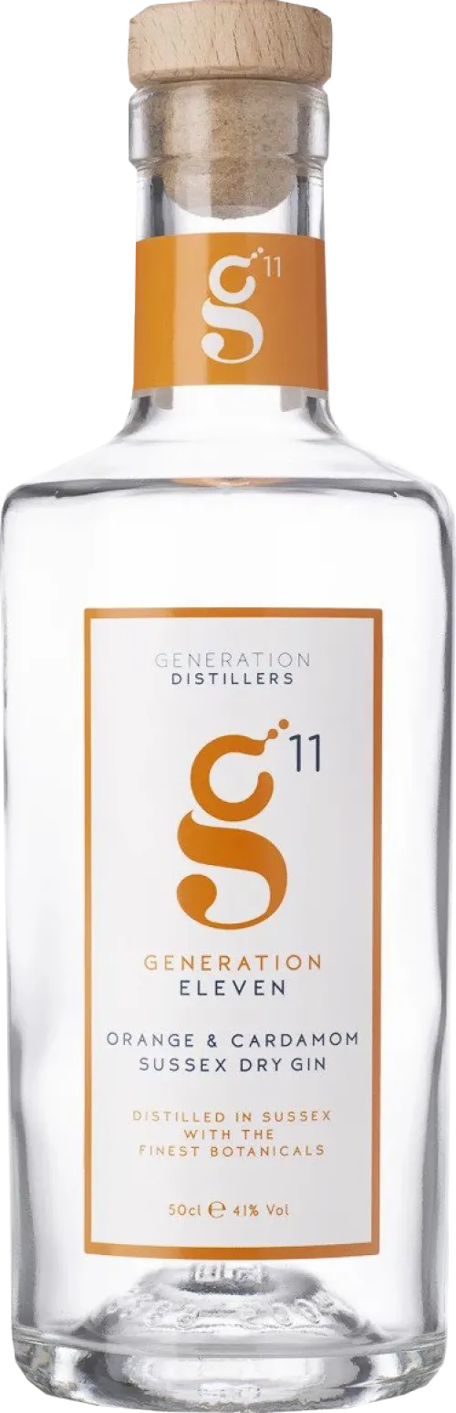 Generation 11 Orange & Cardamom Sussex Dry Gin
