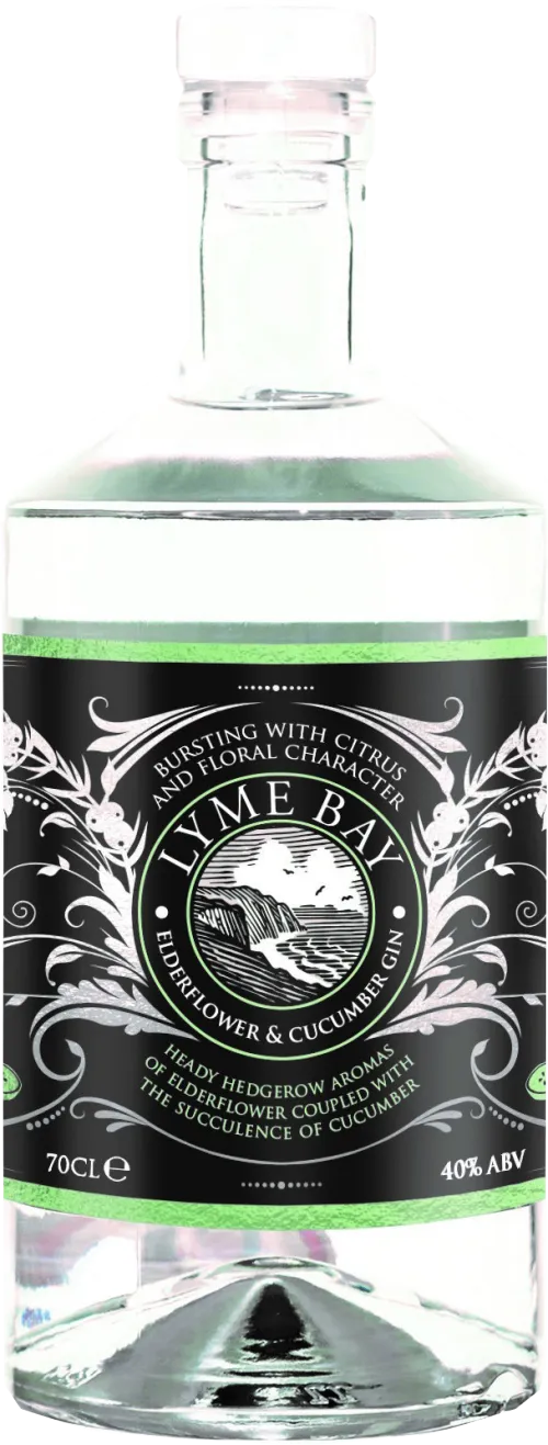 Lyme Bay Elderflower & Cucumber Gin