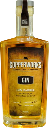 Copperworks Gin Barrel Gin