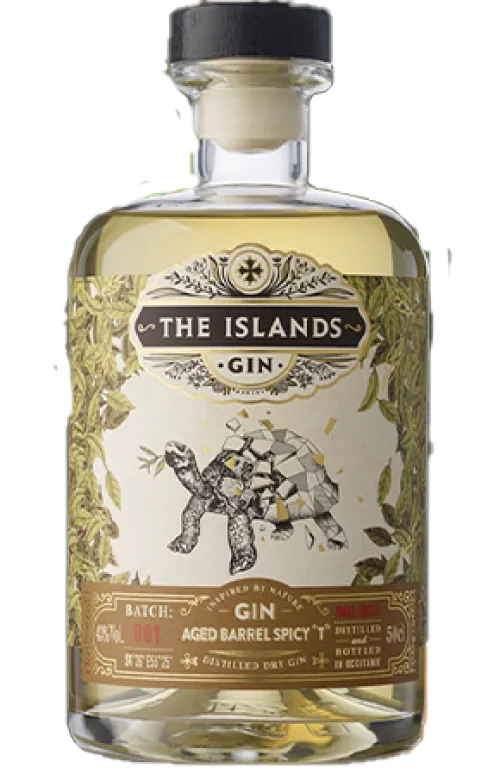 AGED BARREL SPICY ‘T’ THE ISLANDS GIN