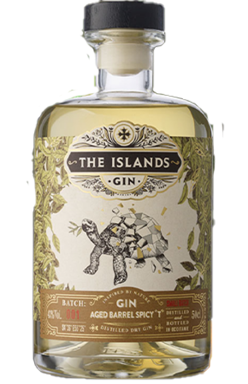 AGED BARREL SPICY ‘T’ THE ISLANDS GIN