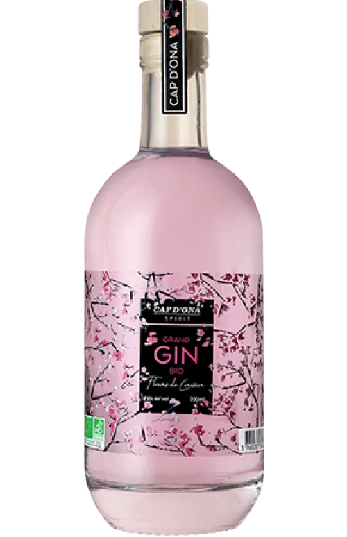 Gin Rosé Bio Façcon pays du levant
