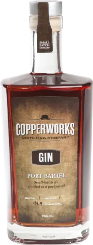 Copperworks Port Barrel Gin