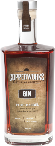 Copperworks Port Barrel Gin