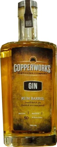 Copperworks Rum Barrel Gin