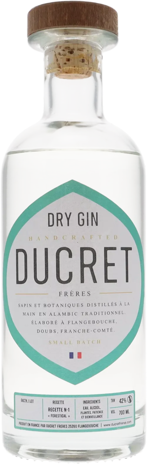 Ducret Dry Gin Recette No. 1 Forestical