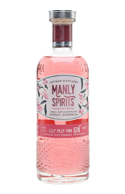 MANLY SPIRITS LILLY PILLY PINK GIN