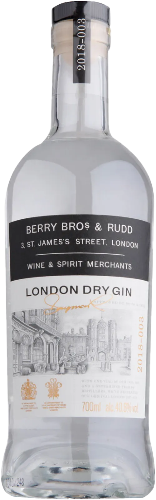 Berry Bros And Rudd London Dry Gin