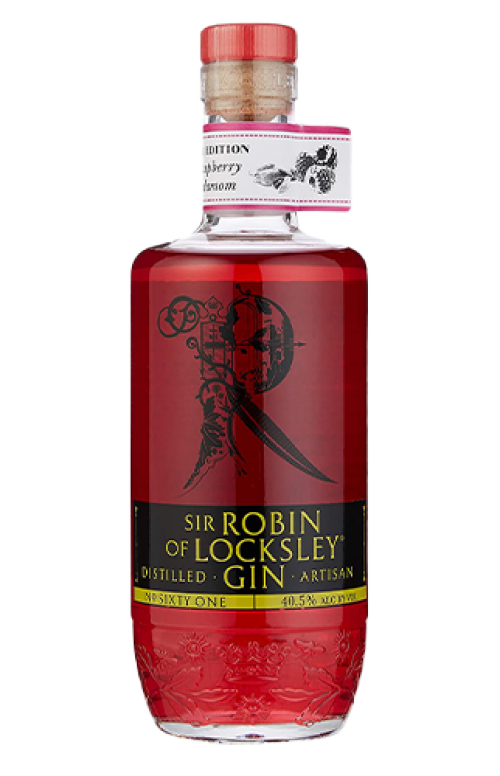 SIR ROBIN OF LOCKSLEY REAL RASPBERRY & CARDAMOM GIN