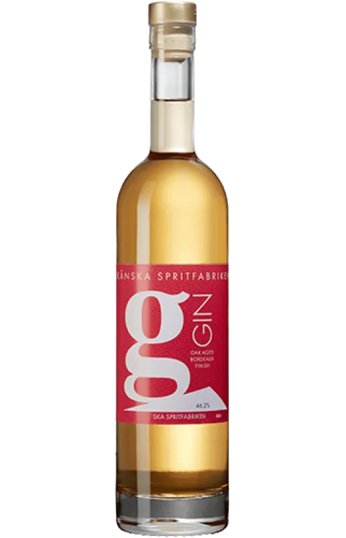 Skånska spritfabriken g-gin Bordeaux Finish