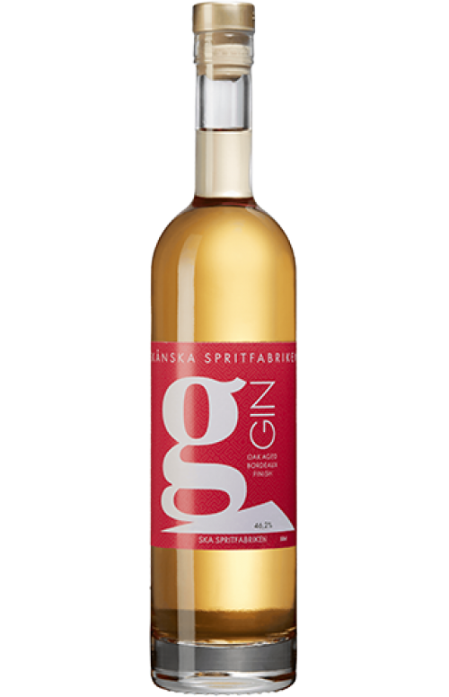 Skånska spritfabriken g-gin Bordeaux Finish