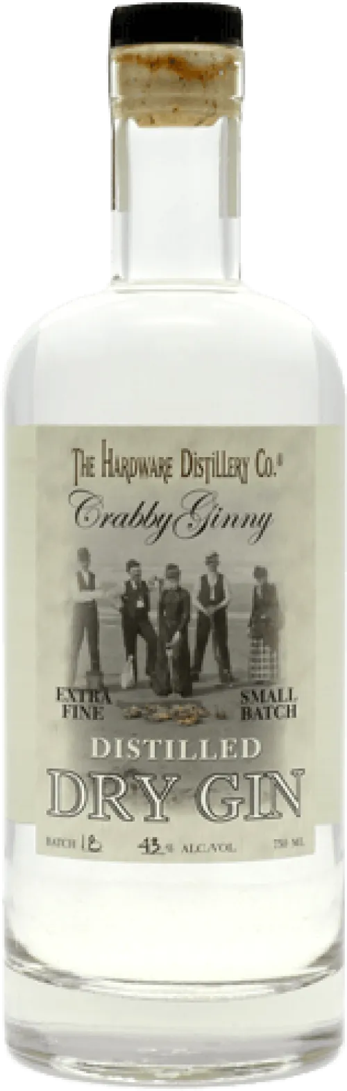 Crabby Ginny Distilled Dry Gin