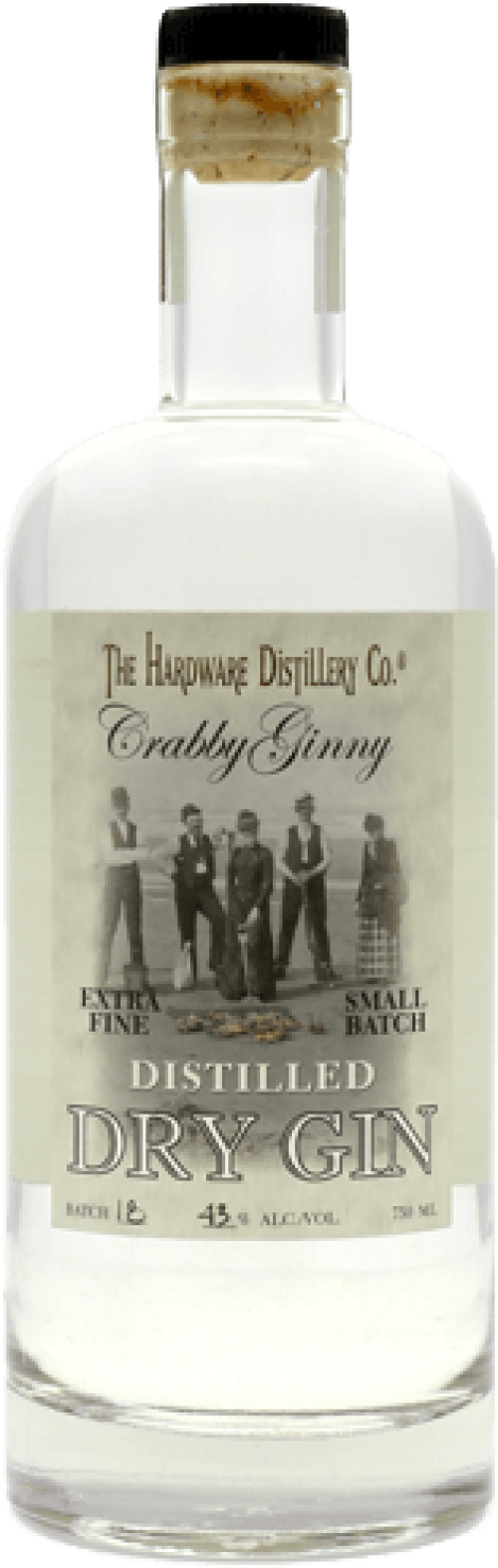Crabby Ginny Distilled Dry Gin