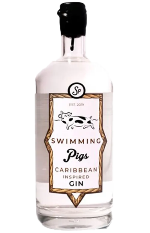 Swimming Pigs Caribbean Gin