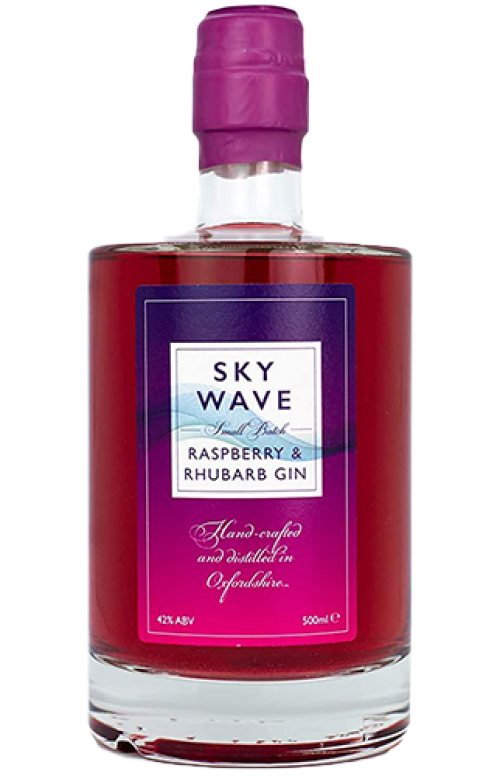 Sky Wave Gin Raspberry And Rhubarb