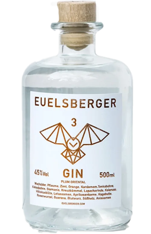 Euelsberger Gin 3 Plum Oriental Gin