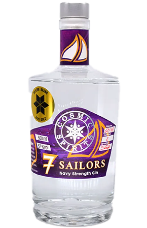 7 Sailors London Dry Gin Navy Strength