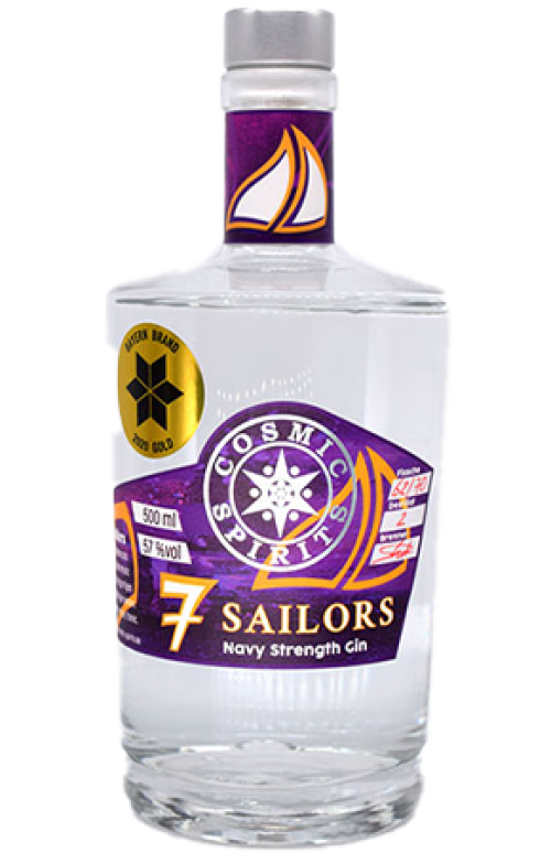 7 Sailors London Dry Gin Navy Strength