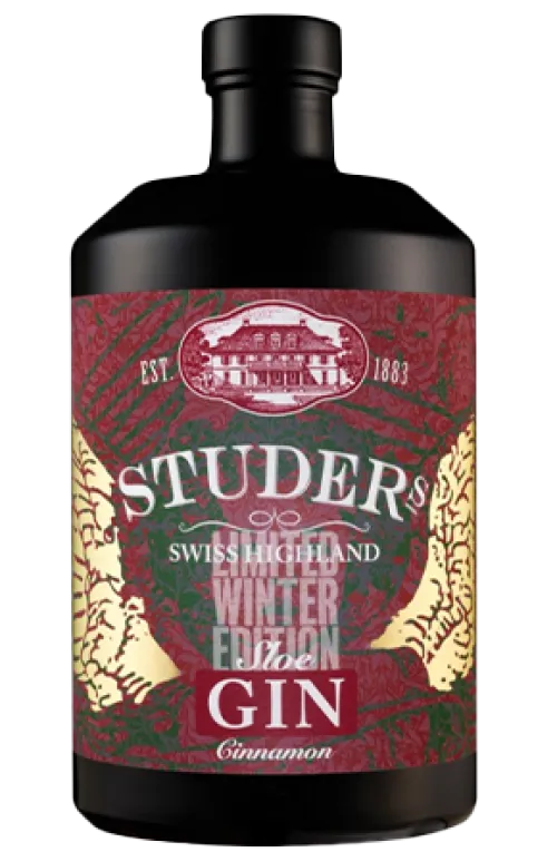 Studer's Swiss Highland Sloe Gin