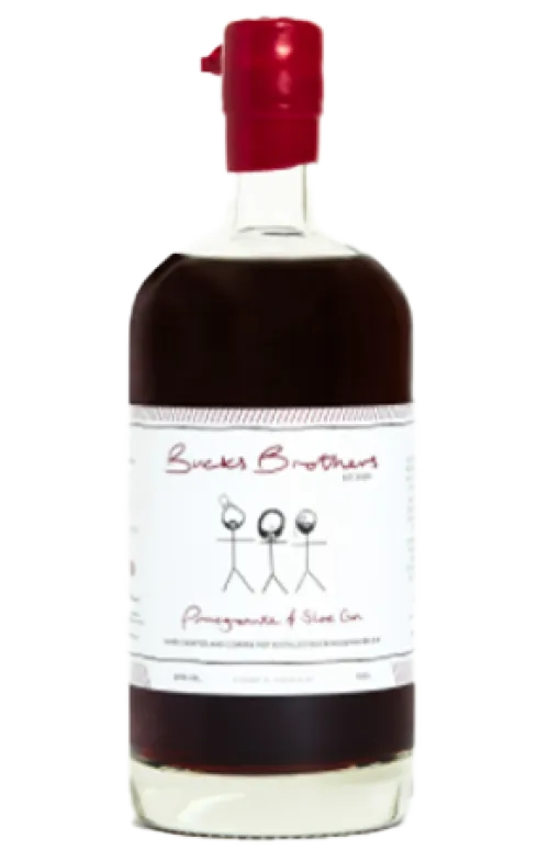Bucks Brothers Pomegranate and Sloe Gin