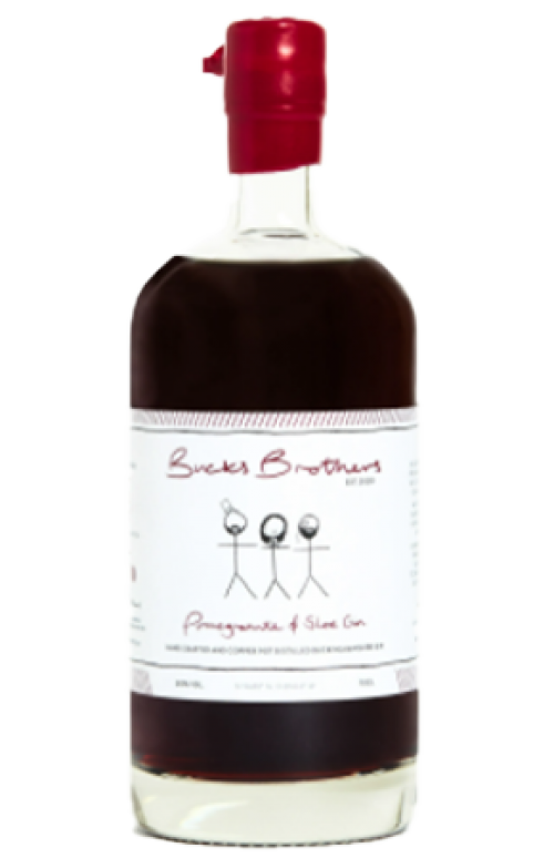 Bucks Brothers Pomegranate and Sloe Gin