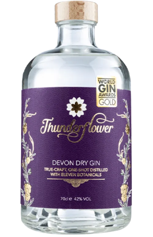 Thunderflower Gin Devon Dry Gin