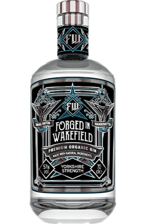 Forged in Wakefield Yorkshire Strength Gin