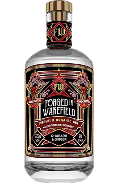 Forged in Wakefield Rhubarb & Ginger Gin