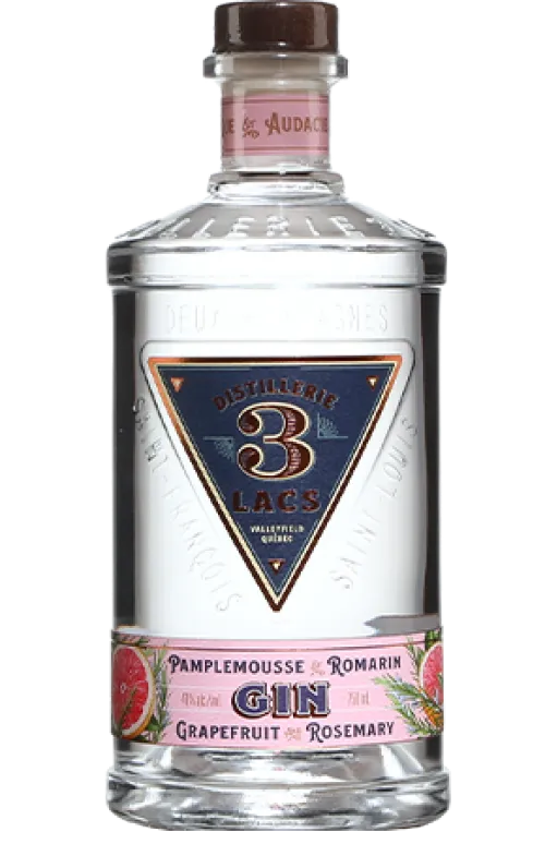Distillerie 3 Lacs Gin Pamplemousse Romarin